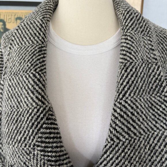 Frenchi Tweed Jacket Black and White size Small - Picture 6 of 14